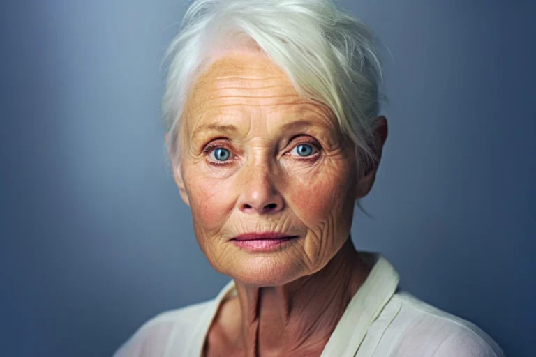 Mature Skin Featured Image: A portrait photograph of a mature woman.